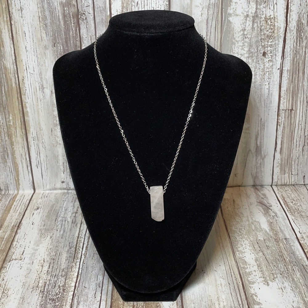 Rose 🌹 Quartz Necklace Crystal Healing Love ❤️